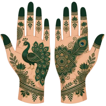 Haldi and Mehndi ceremony